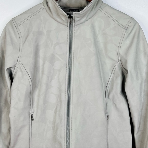 Patagonia Floral Gray Demitasse Windproof Softshell Jacket - Picture 2 of 7